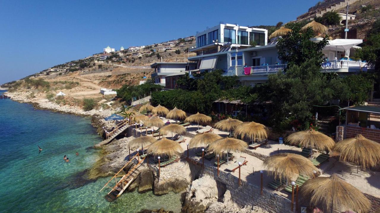 Siro Kerma Private Beach Villa Sarande Exterior photo